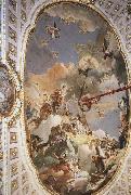 TIEPOLO, Giovanni Domenico The Apotheosis of the Spanish Monarchy oil on canvas